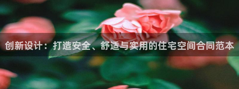 安信可wb12：创新设计：打造安全、舒适与实用的住宅空间合同范本