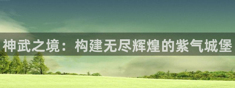 安信12是啥：神武之境：构建无尽辉煌的紫气城堡