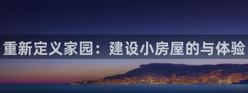 安信312 12：重新定义家园：建设小房屋的与体验